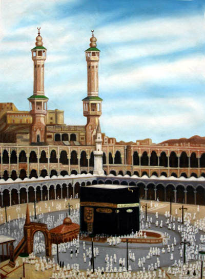 ka'ba painting